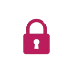 Sichere Lagerung Umzug Schloss Symbol